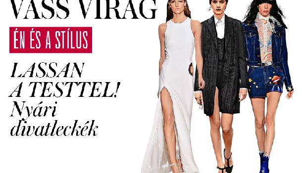Borítókép: Vass Virág nyári divatleckéi