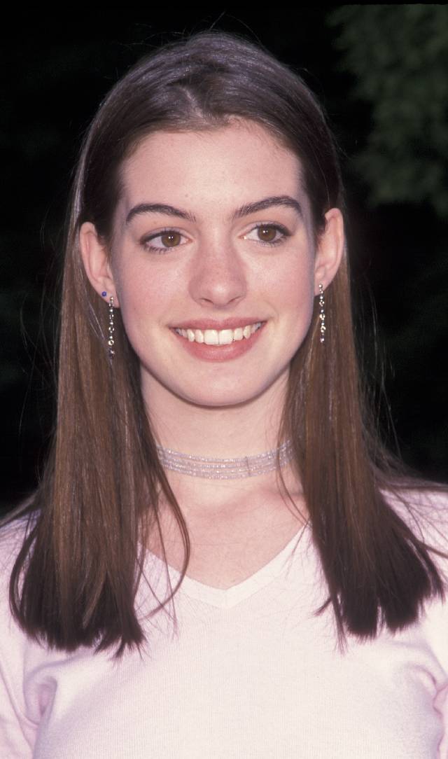 NEW YORK CITY - MAY 20: Anne Hathaway attends FOX TV Up Front Party on May 20, 1999 at Lincoln Center in New York City. (Photo by Ron Galella, Ltd./WireImage)