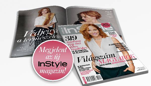 Borítókép: Megjelent a novemberi InStyle, a címlapon Ónodi Eszter