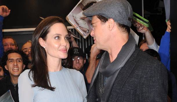 Borítókép: Brad és Angie egymással volt elfoglalva új filmjük premierjén - FOTÓK