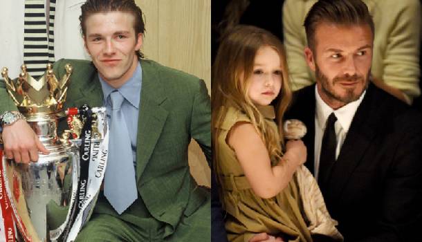 Borítókép: Ennyit változott David Beckham 20 év alatt – Fotók