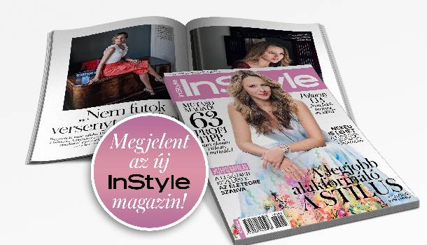 Borítókép: Megjelent az új InStyle, a címlapon Pokorny Lia