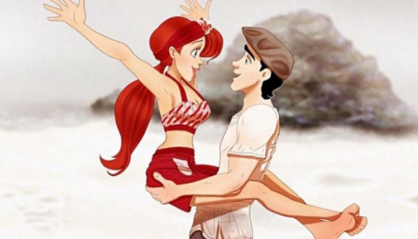 Borítókép: Ilyen lett volna a szerelmünk lapjai Disney szereplőkkel