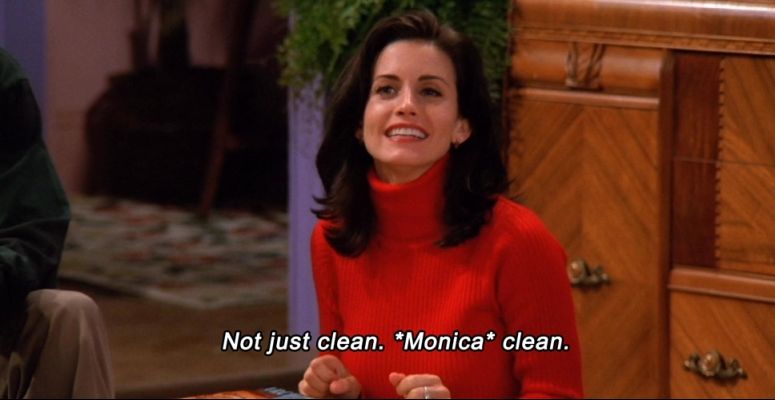 Íme a valódi Monica Geller! Ilyen rendmániás embert még biztosan nem láttál