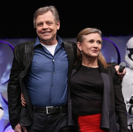 Borítókép: Mark Hamill most egész oldalas cikkben emlékezik meg Carrie Fisherről