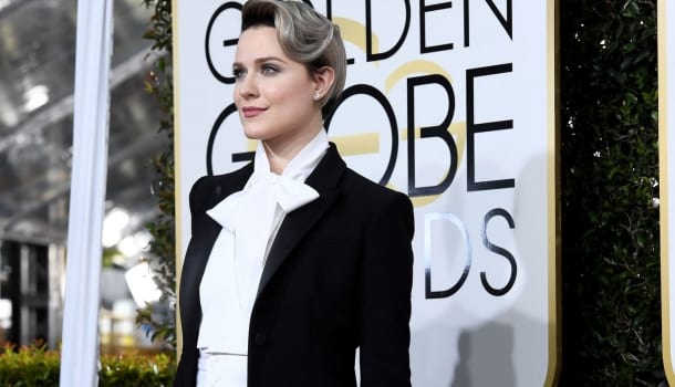 Borítókép: Ezért viselt estélyi helyett nadrágkosztümöt Evan Rachel Wood a Golden Globes-on