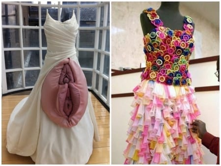 Borítókép: Minden idők legelvetemültebb esküvői ruhái - 10+ fotón