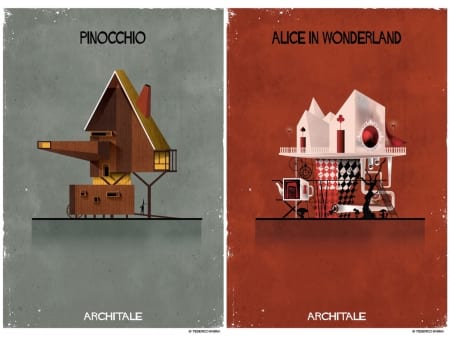 Borítókép: Így néznének ki a meseszereplők, ha épületek lennének - 15 igazán találó tervrajz