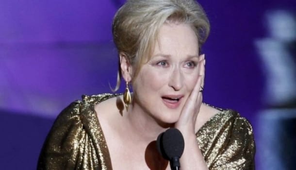 Borítókép: Áll a bál Meryl Streep Oscar ruhája miatt - Karl Lagerfeld is megszólalt!