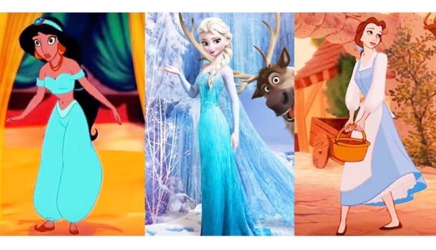 Borítókép: Ezért viselnek kék ruhát a Disney hercegnők