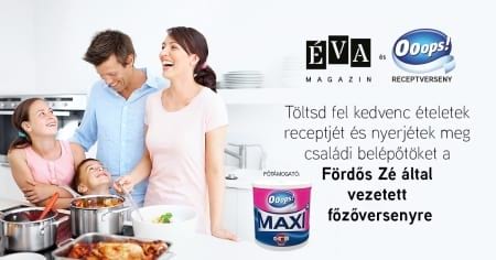 Borítókép: Indul az Éva magazin és Ooops! receptverseny!