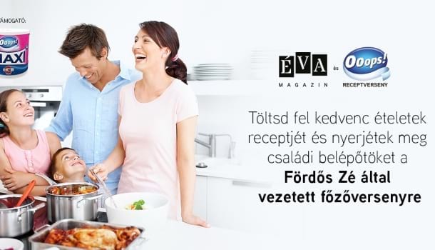 Borítókép: Indul az Éva magazin és Ooops! receptverseny!