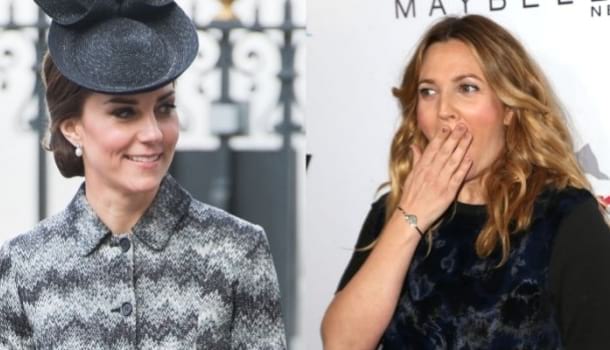 Borítókép: Katalin hercegné vs. Drew Barrymore: A két sztár ugyanazt a ruhát viselte, de melyiknek állt jobban?