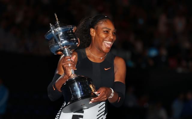 Serena 2017 januárjában