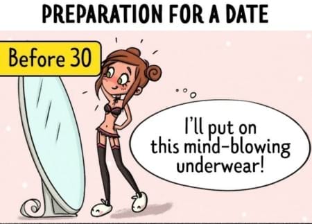 Borítókép: Ez egyszerűen zseniális! 13 roppant találó képregény arról, milyen a szerelem 30 előtt és után - magadra ismersz?