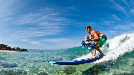 Borítókép: Daddy Cool: vagány apák, akik együtt sportolnak a gyerekükkel