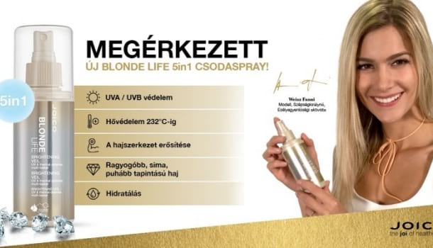 Borítókép: Itt az új Blonde Life 5in1 csodaspray UV-védelemmel!