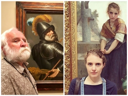 Borítókép: Mennyi az esély rá, hogy egy múzeumban lelj rá a hasonmásodra? Nos, épp elég...