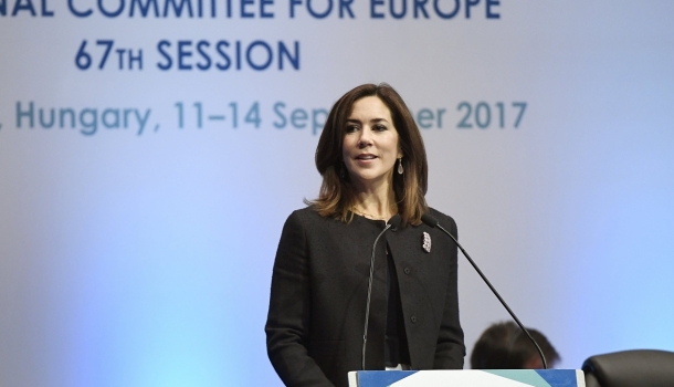 Borítókép: Budapestre érkezett Mary Elizabeth dán koronahercegnő