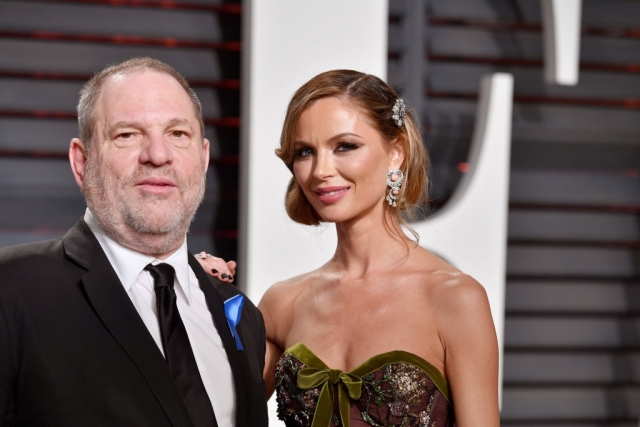 Harvey Weinsteint a cikk hatására elhagyta felesége, Georgina Chapman