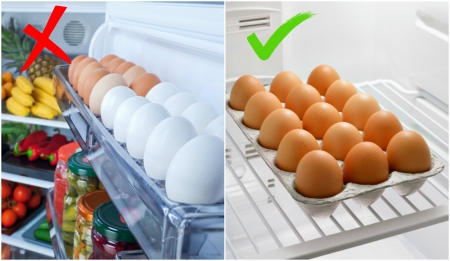 Borítókép: Ez a meglepő ok, amiért nem szabad a tojásokat a hűtőajtó rekeszében tárolni