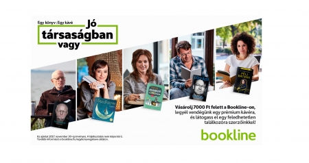 Borítókép: Jó társaságban vagy -  Életük meghatározó könyvélményeiről beszélnek az ősz legizgalmasabb szerzői a Bookline kampányában