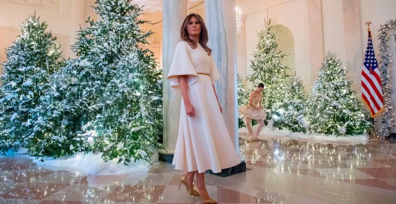Melania Trump először dekorálta ki a Fehér Házat karácsonyra! Nézd meg te is a végeredményt