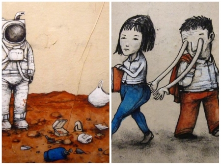 Borítókép: Vegyük már észre a világot! – Így élünk a "francia Banksy" szemével