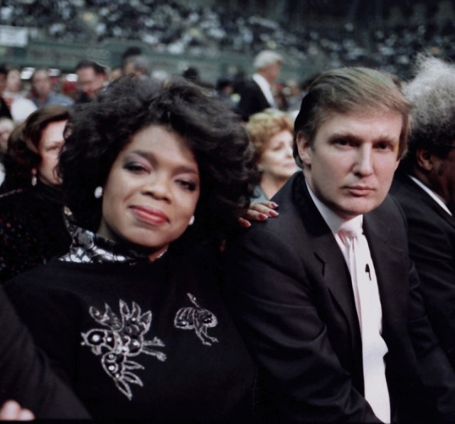 Oprah Winfrey és Donald Trump, 1988