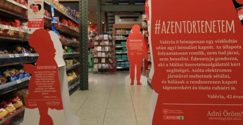Borítókép: Százezreken segített a SPAR