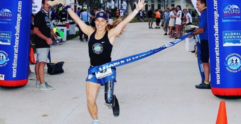 Borítókép: Ismerd meg a világ első emberét, aki amputáltan teljesítette a a World Marathon Challenge-et!