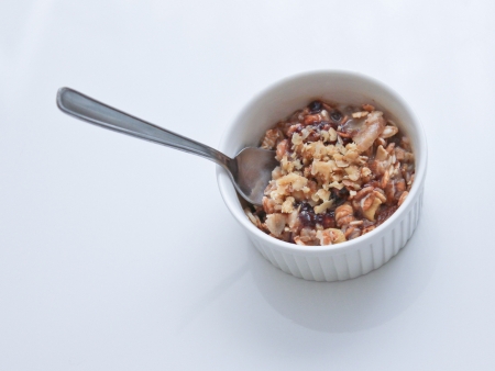 Borítókép: Pb&J Oatmeal, azaz mogyoróvajas-lekváros zabkása