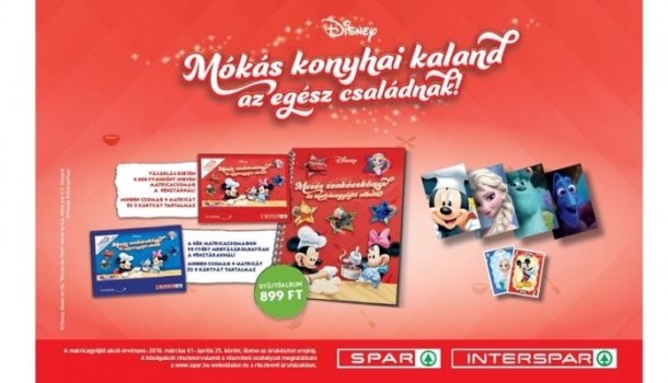 Borítókép: A Disney-rajongók legnagyobb örömére híres rajzfilmhősök érkeztek a SPAR-ba
