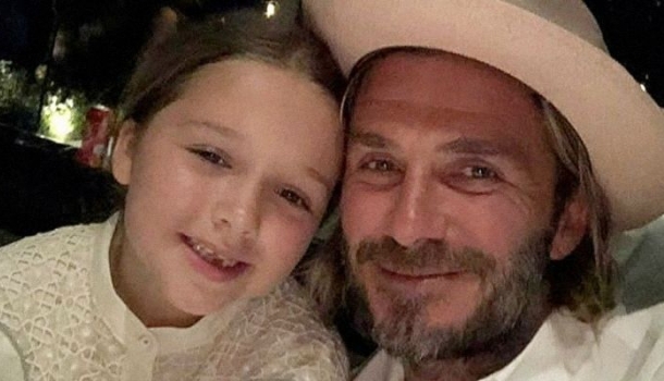 Borítókép: Az az őszinte gyerekszáj... ezt üzente Harper Beckham apukájának a születésnapján