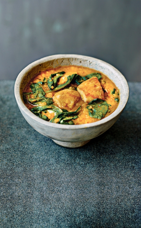 Borítókép: Koleszterincsökkentő csirkés curry