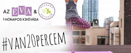 Borítókép: #van20percem: most pedig következzenek a második hét kihívásai!