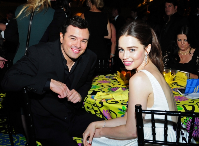 emilia clarke, seth macfarlane, daenerys, khaleesi, trónok harca