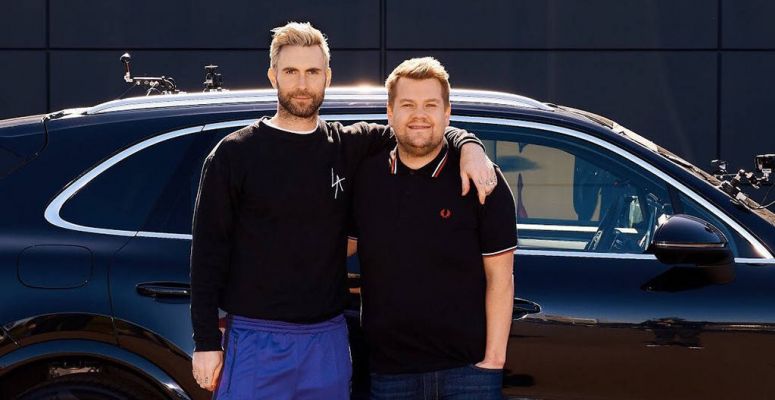 Adam Levine-t megállították a rendőrök James Corden Carpool Karaoke műsorában