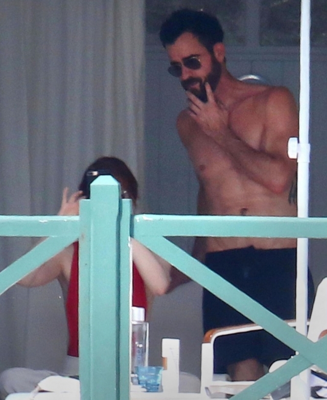 Justin Theroux, Emma Stone