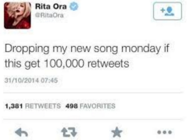 rita ora,ciki,kínos,twitter