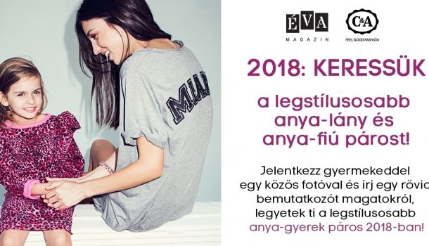 Borítókép: Az Éva magazin keresi a legstílusosabb anya-lány és anya-fiú párost!