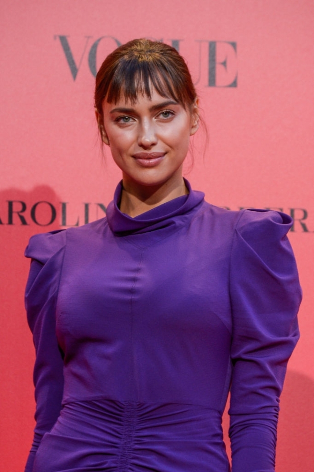 Irina Shayk,Irina Shayk frizurája,Irina Shayk 2018,Irina Shayk long bob