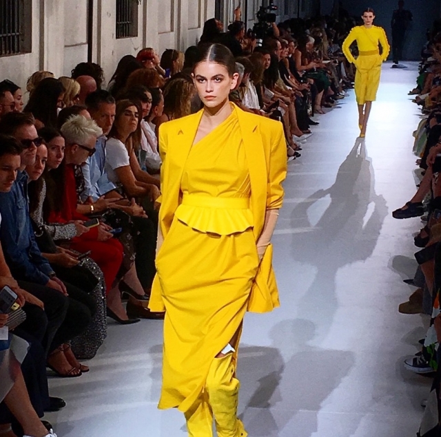 Kaia Gerber,Kaia Gerber MaxMara,Milan Fashion Week