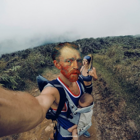 Borítókép: A világ leghíresebb műtárgyai egy egészen új köntösben – avagy ilyen lenne Van Gogh, ha ő lenne Batman 