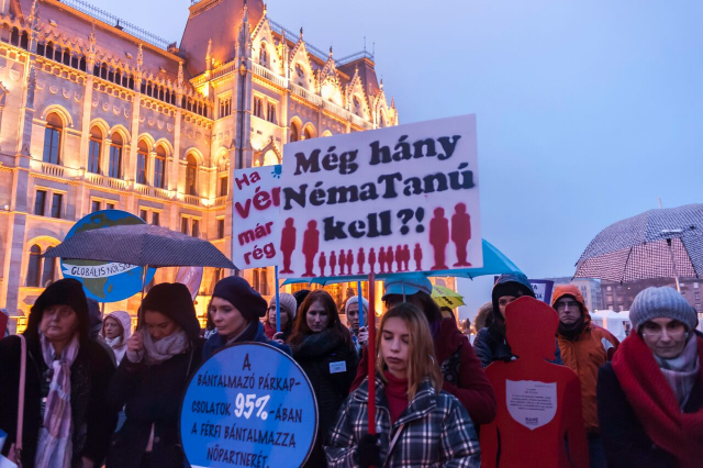 néma tanúk felvonulás,nők elleni erőszak,nane