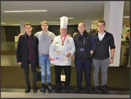 Borítókép: Bronzérmes lett a Barack Thermal Hotel & Spa séfje Kocsis Zoltán és csapata Luxemburgban