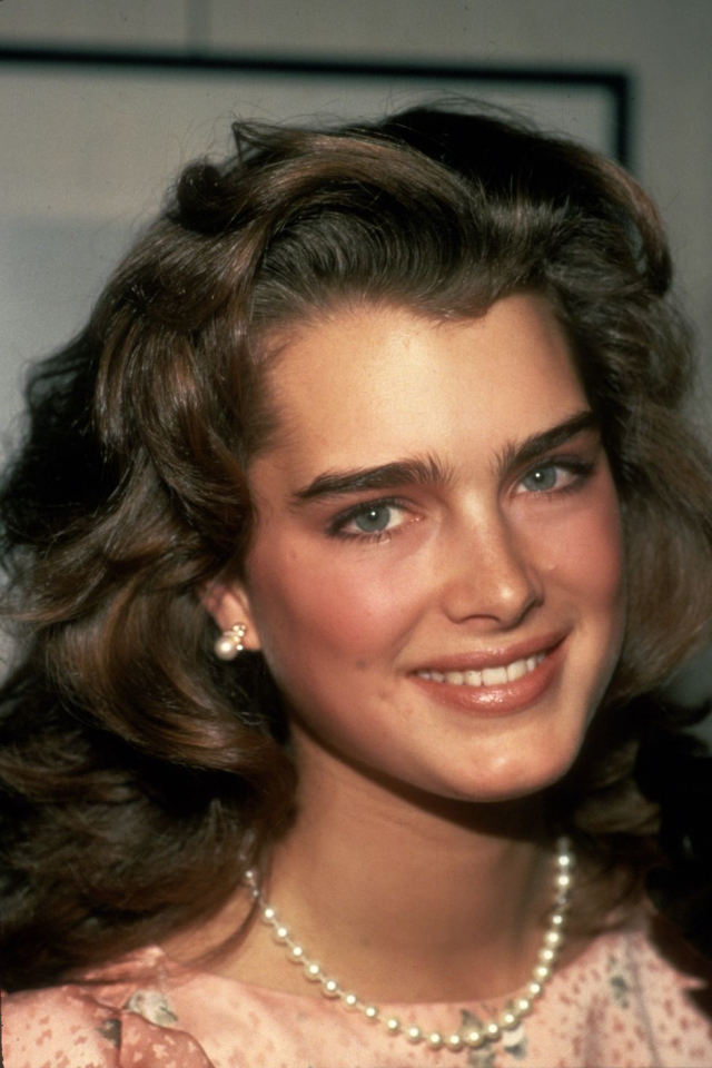 Brooke Shields és ikonikus bájai.