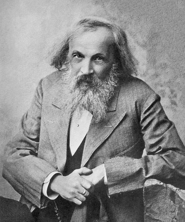 dmitrij mengyelejev,portré,periódusos rendszer