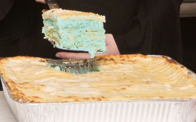 villa Italian kitchen,gender reveal,baba nemet felfedő,lasagne,hami,yummy,nyami,finom,finom lsagne