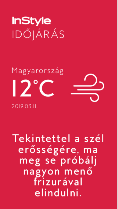 Instyle IDŐJÁRÁS,időjárás,időjárás előrejelzés